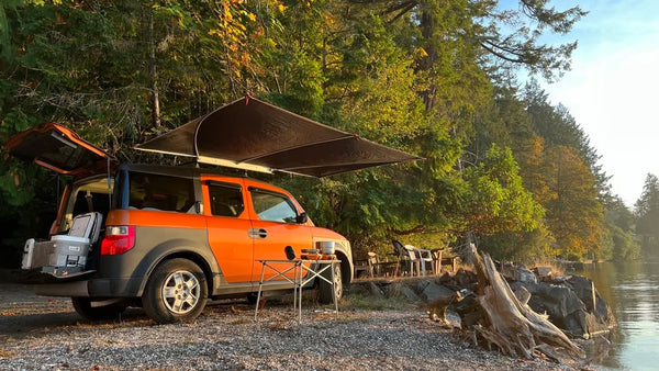 Level Up Your Honda Element Adventures with a Shadyboy Awning!